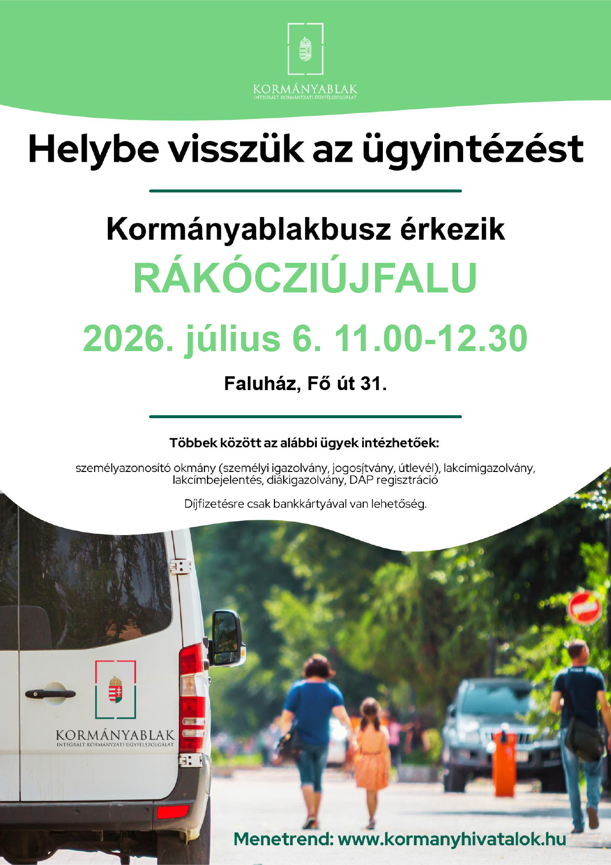 BUSZ PLAKÁT 07.06. Rákócziújfalu